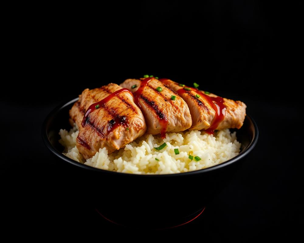 Grilled Chicken Rice Bowl